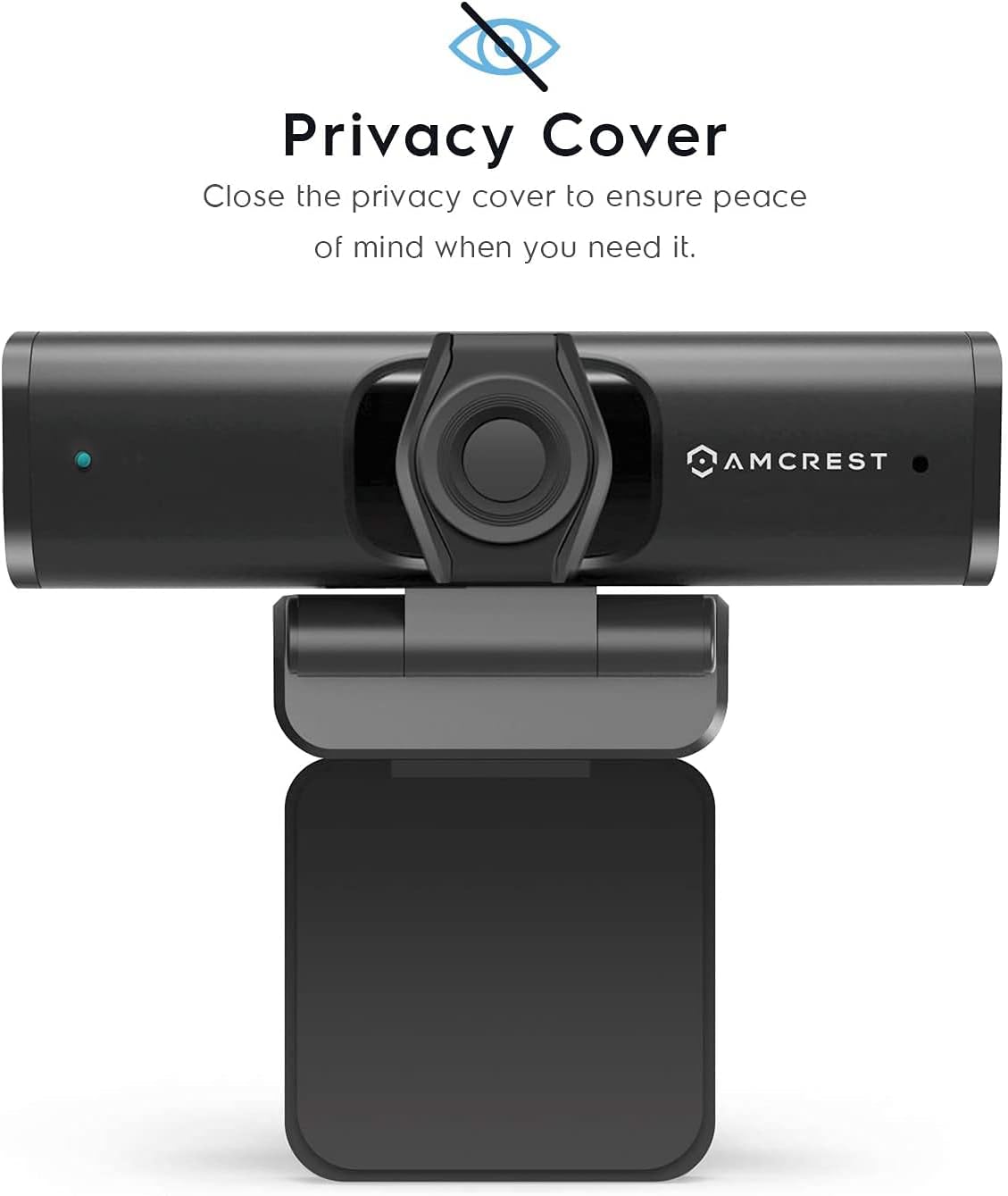 4K Webcam with Microphone & Privacy Cover X41974