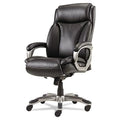 Black Leather Executive Highback Chair O7266