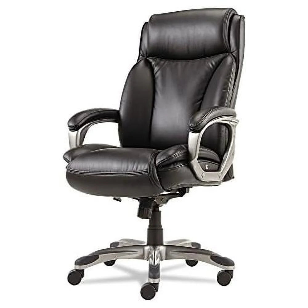 Black Leather Executive Highback Chair O7266