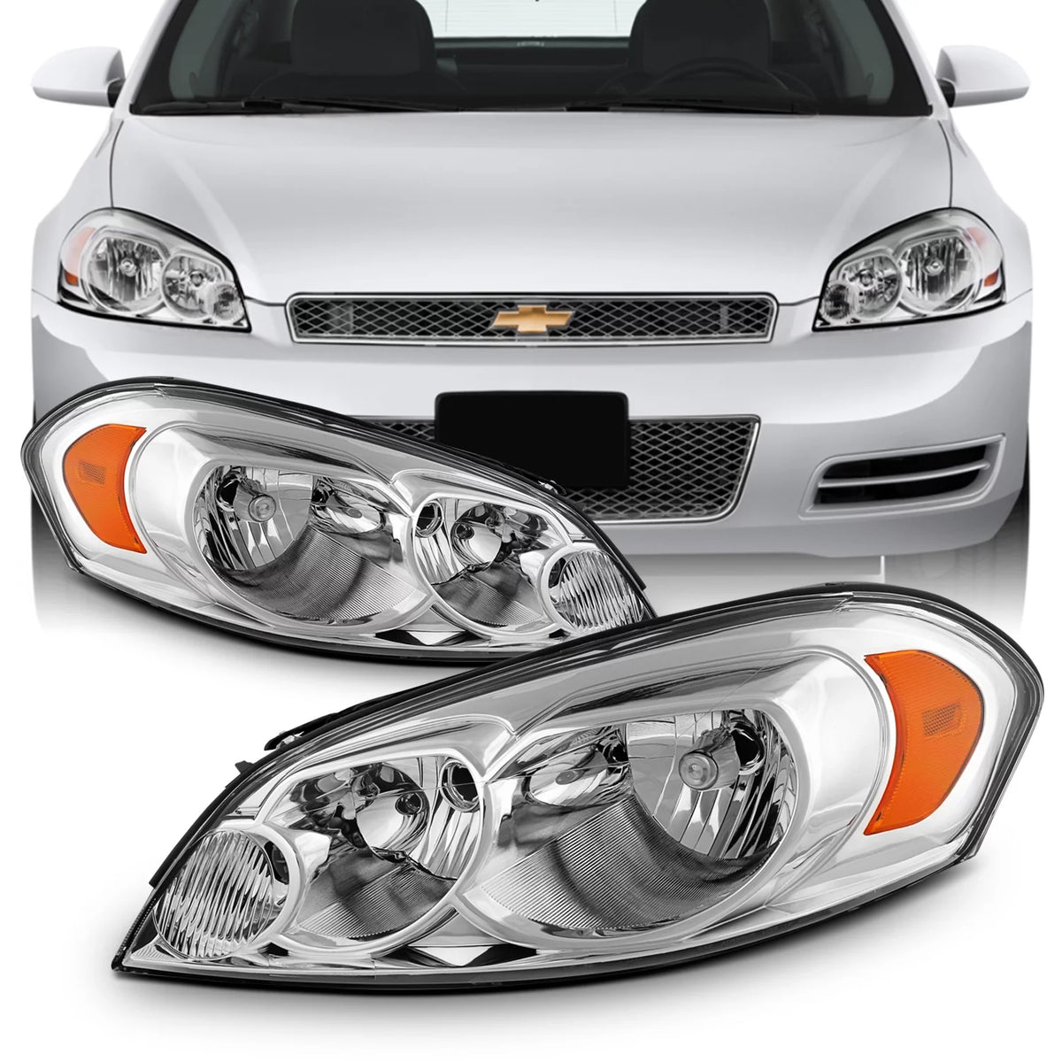 Headlights Driver+Passenger Pair N806