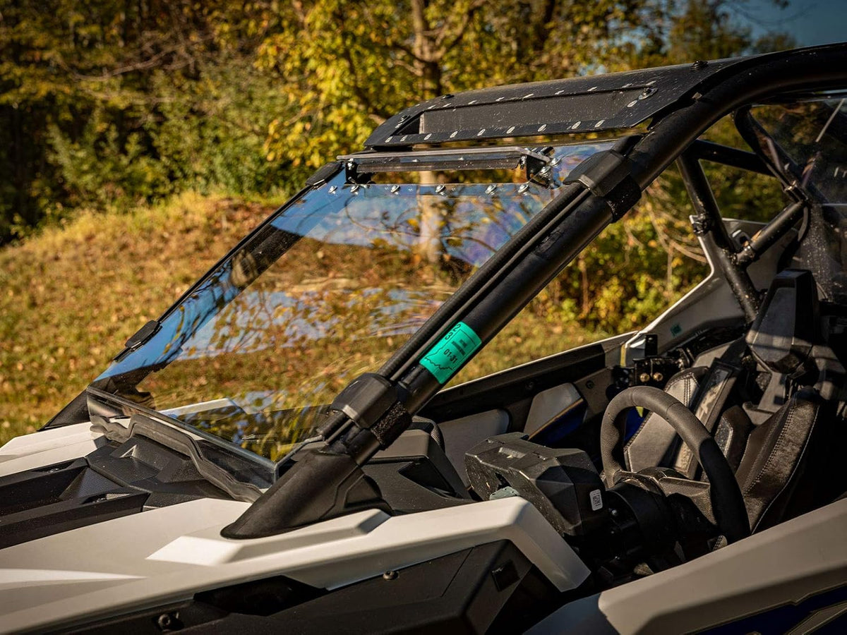 Heavy-Duty Scratch Resistant Vented Full Windshield E3167