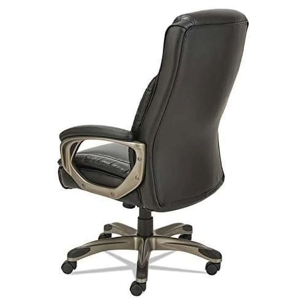 Black Leather Executive Highback Chair O7266