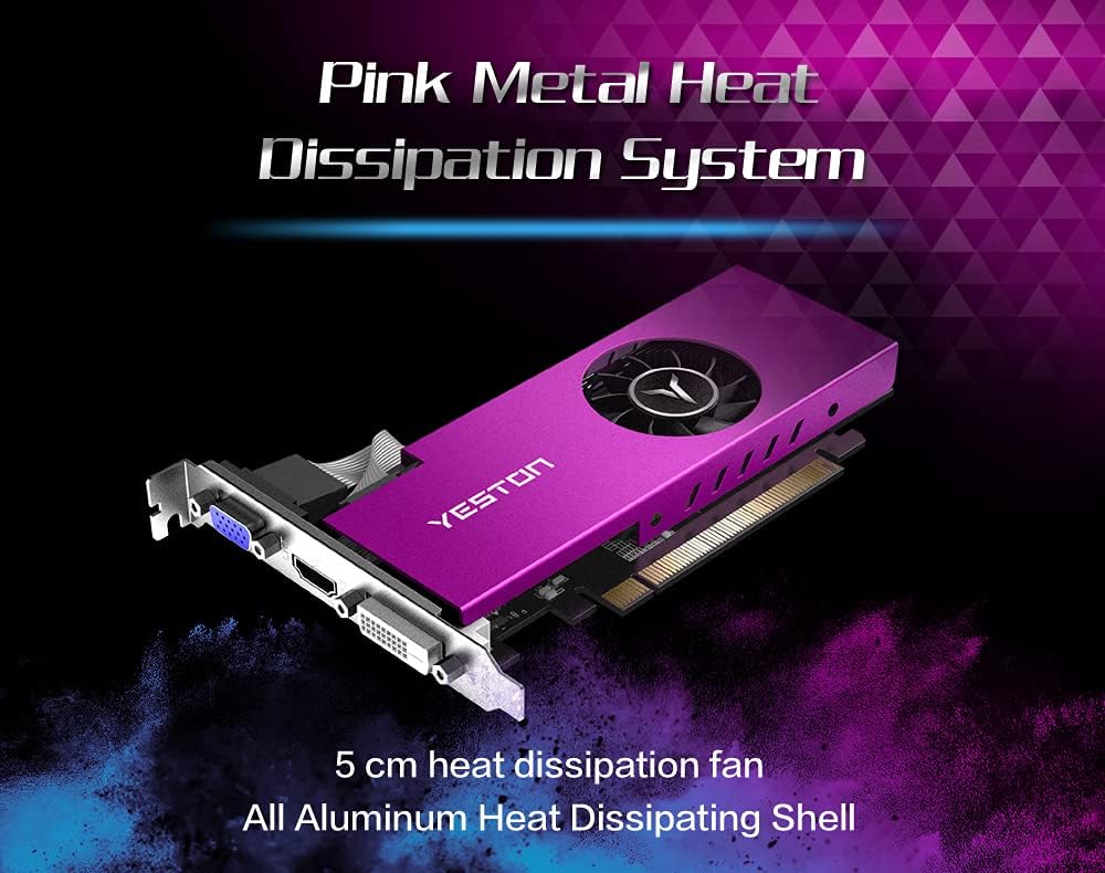 Radeon RX550 4G GDDR5 Low Profile Graphics Card G22596