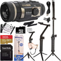 Night Vision Sports & Action Camera Bundle with 64GB Memory Card S21030