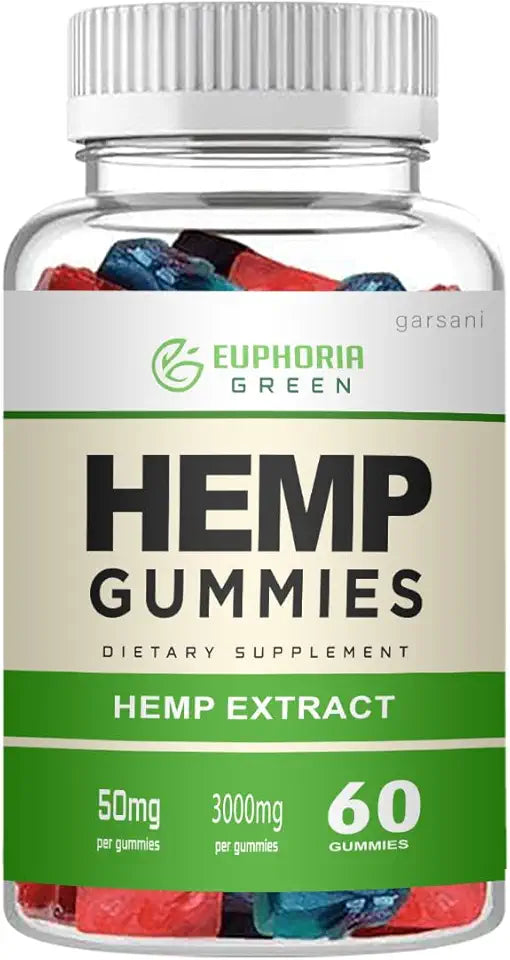 Green Hemp Gummies 60 Gummies V32130