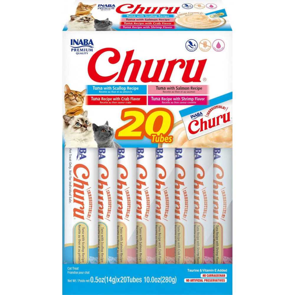 Lickable Creamy Puree Cat Treats L86570