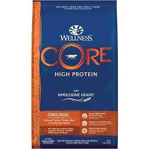 High Protein Wholesome Grains Dry Dog Food L620