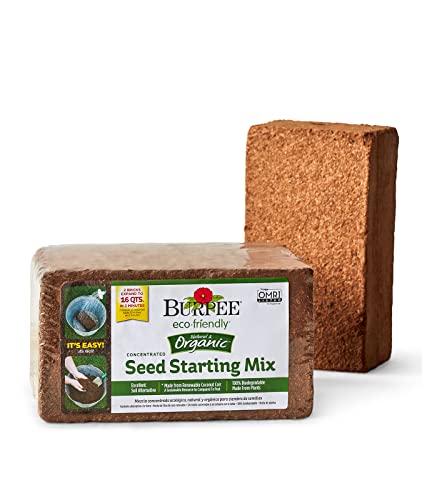 Organic Coconut Coir Seed Starting Mix, 16 Quart E92457