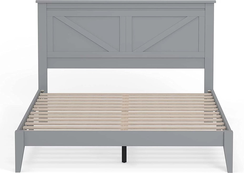 Queen Solid Wood Platform Bed S100274