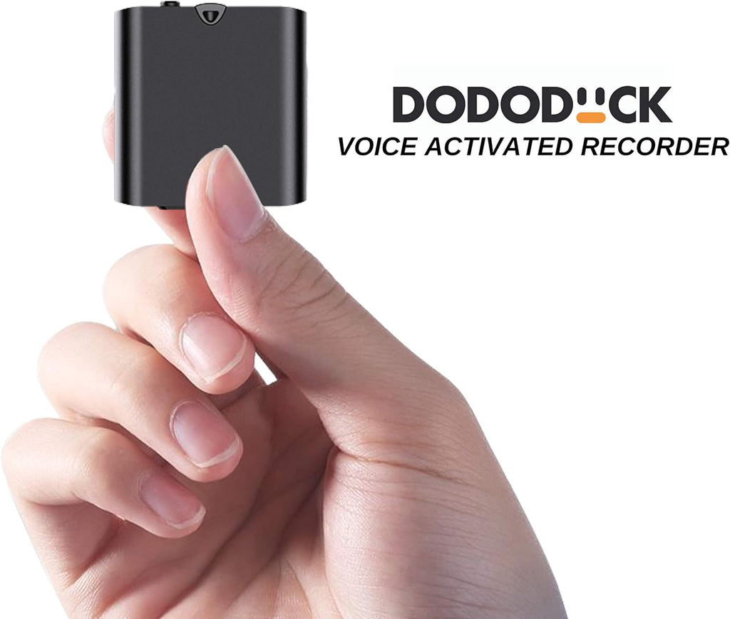 Mini Voice Activated Recorder 16 GB Pack of 2 U9169