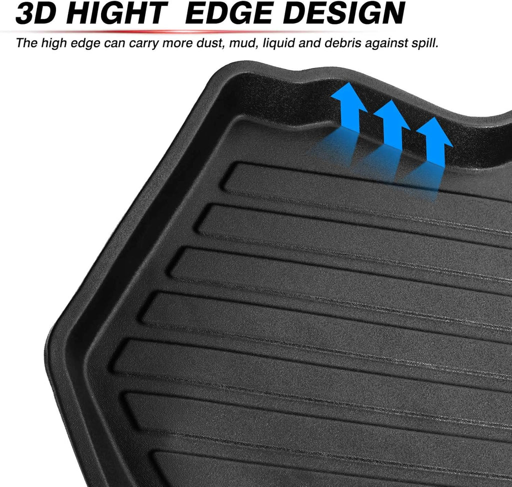 Custom Fit All Weather Cargo Liner Non-Slip TPO Pack of 2 E463