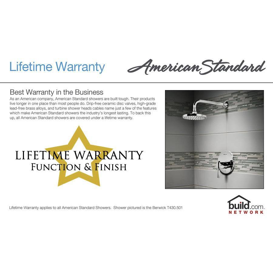Chrome Shower Only Trim Kit R523