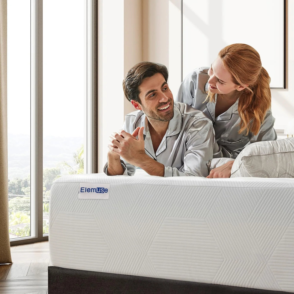 Queen 10 Inch Cooling Gel Memory Foam Mattress E48790