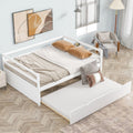 Twin Size Pine Wood Daybed with Trundle Z337