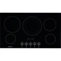 36 Electric Cooktop with 5 Elements Ceramic Glass in Black G5160