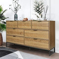 White 4 Drawer Wood Dresser B6663
