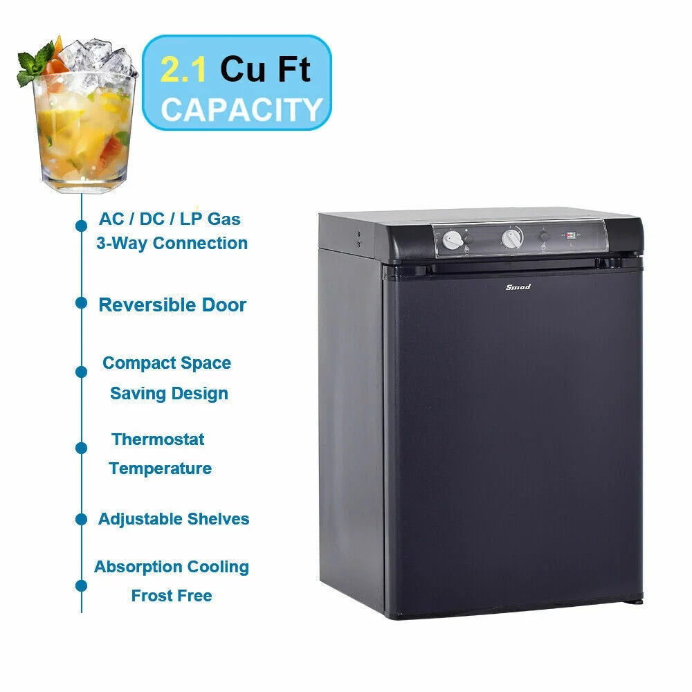 2.1 Cu ft Gas Portable Refrigerator U5035