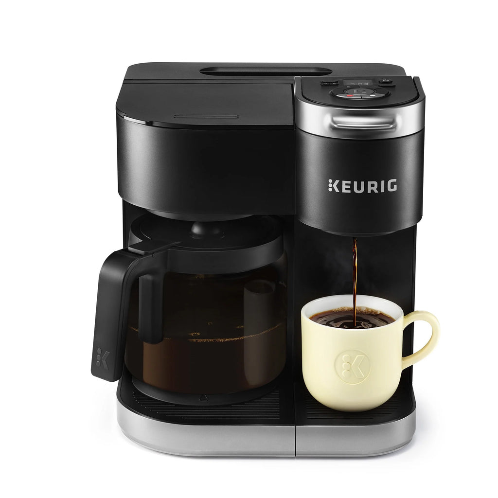 Black Single Serve & Carafe Coffee Maker W4080