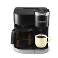 Black Single Serve & Carafe Coffee Maker W4080
