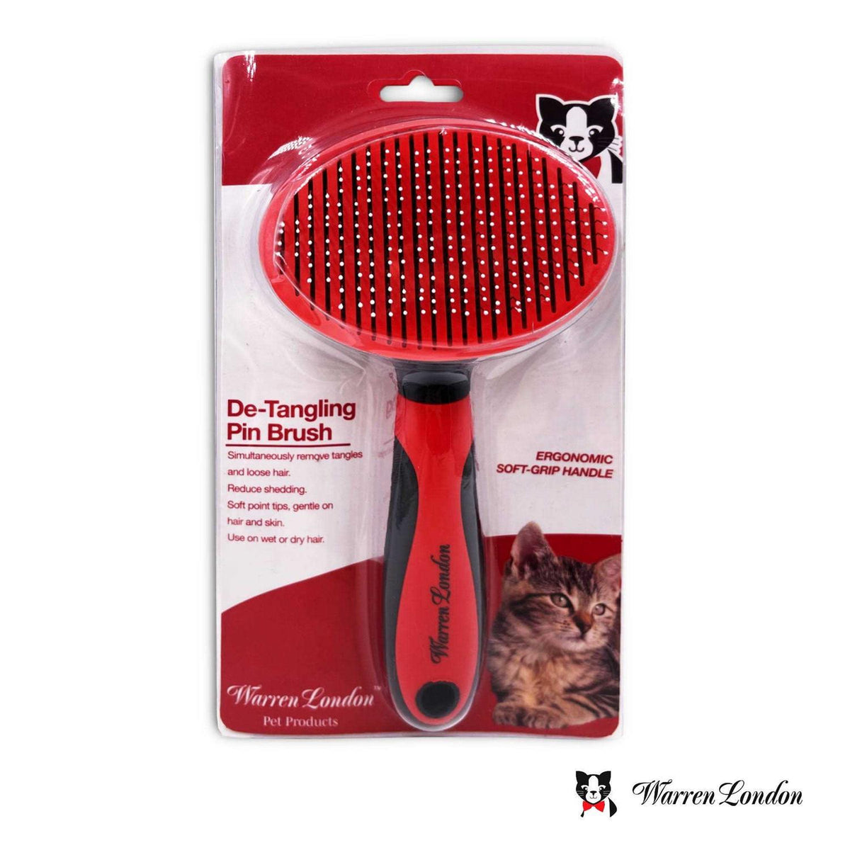 Cat De-Tangling Pin Brush Z6286