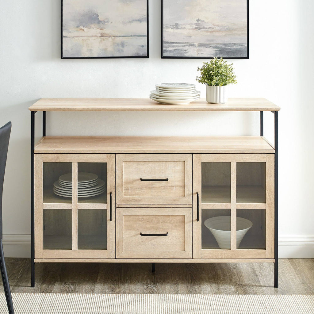 48-Inch Industrial 3-Door Buffet Z7005