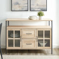 48-Inch Industrial 3-Door Buffet Z7005