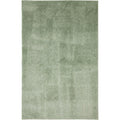 Sage Green 5' 1 x 8' Solid Shag Rug O98289