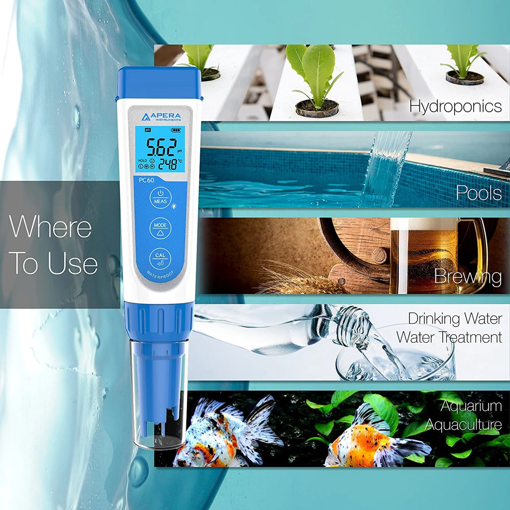 5-in-1 Waterproof Multi-Parameter Pocket Tester G81885