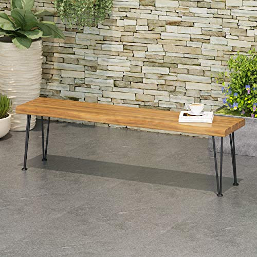 Acacia Wood Rectangular Patio Dining Table F628086