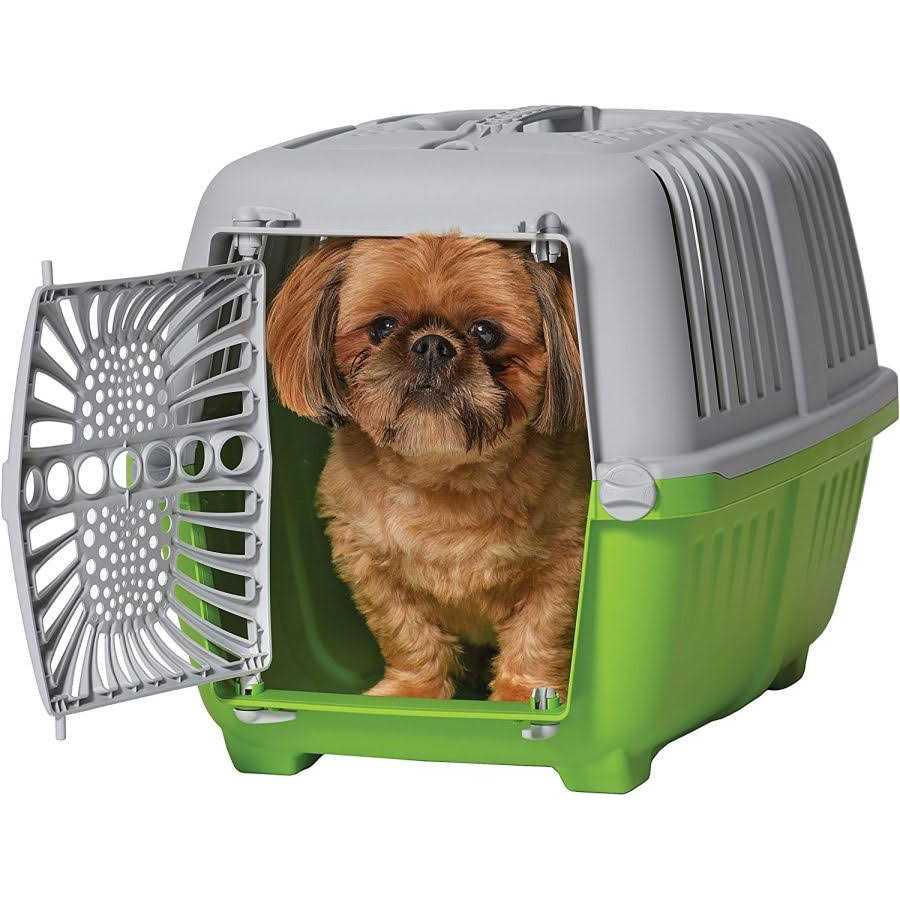 Plastic Door Travel Carrier Pet Kennel E4851