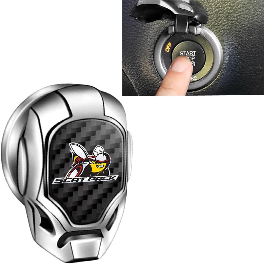 Button Start Center Control Switch Knob Decorative Cap Cover N231