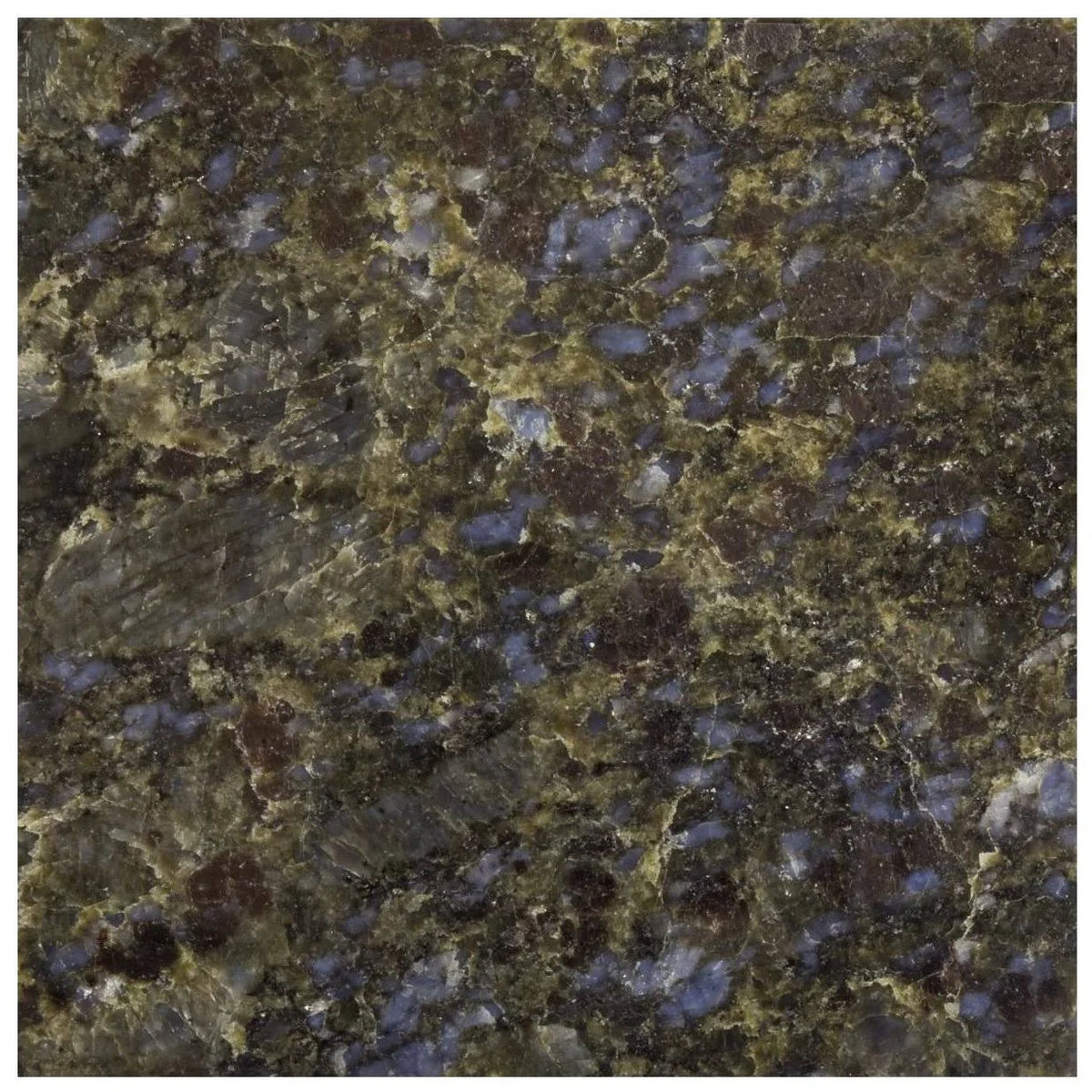 Blue 49W 22D Single Vanity Top with Backsplash O2167
