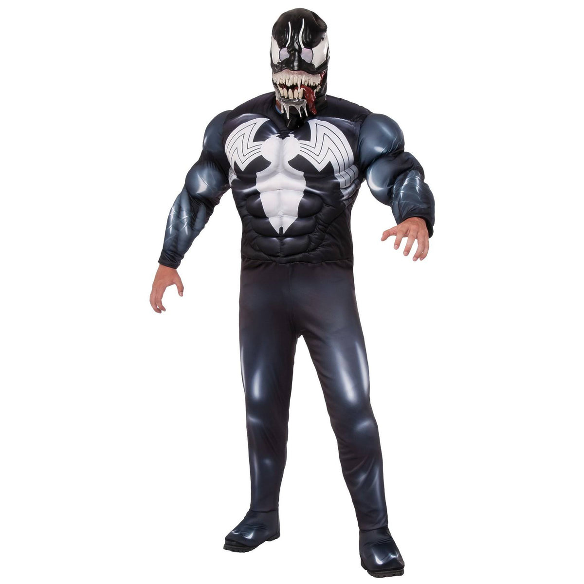 Men's Black White Costume K139374