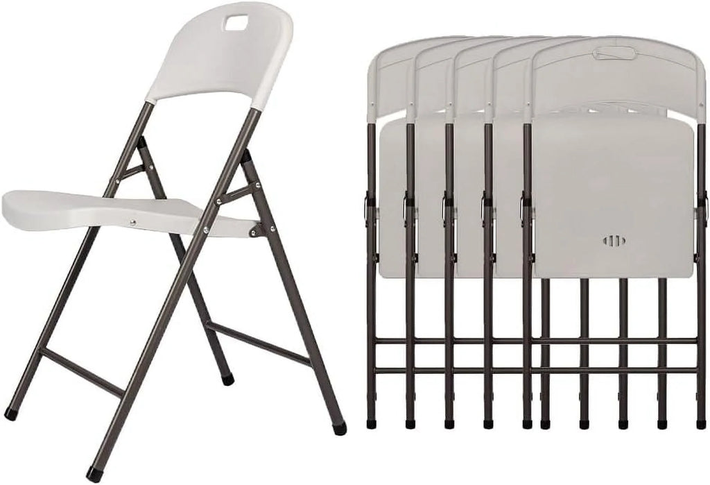 Set of Folding Plastic Chairs M487079