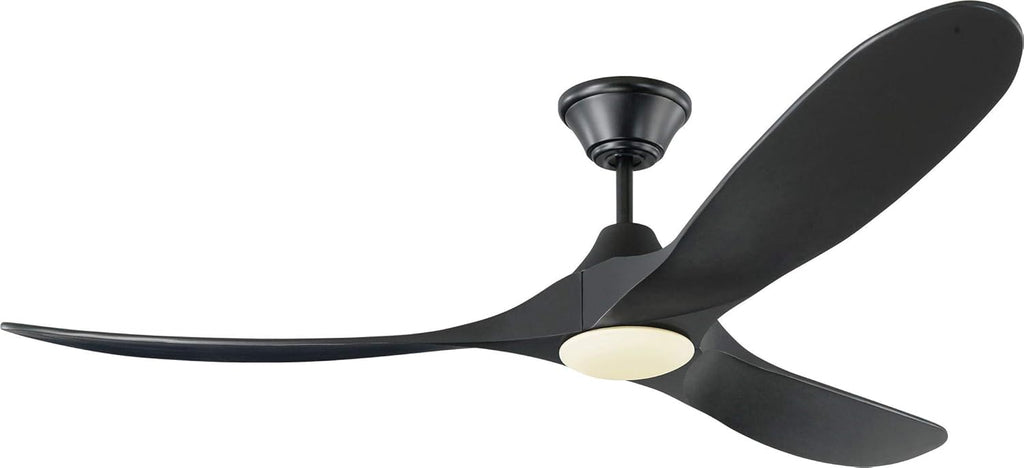 Brushed Steel Ceiling Fan with LED Light and Remote Control P361330