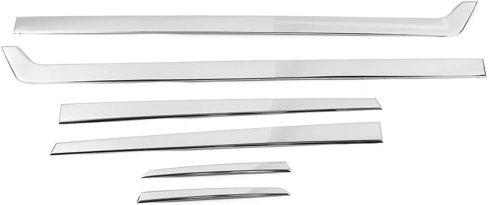 6pcs Stainless Steel Car Door Side Moulding Trim V142
