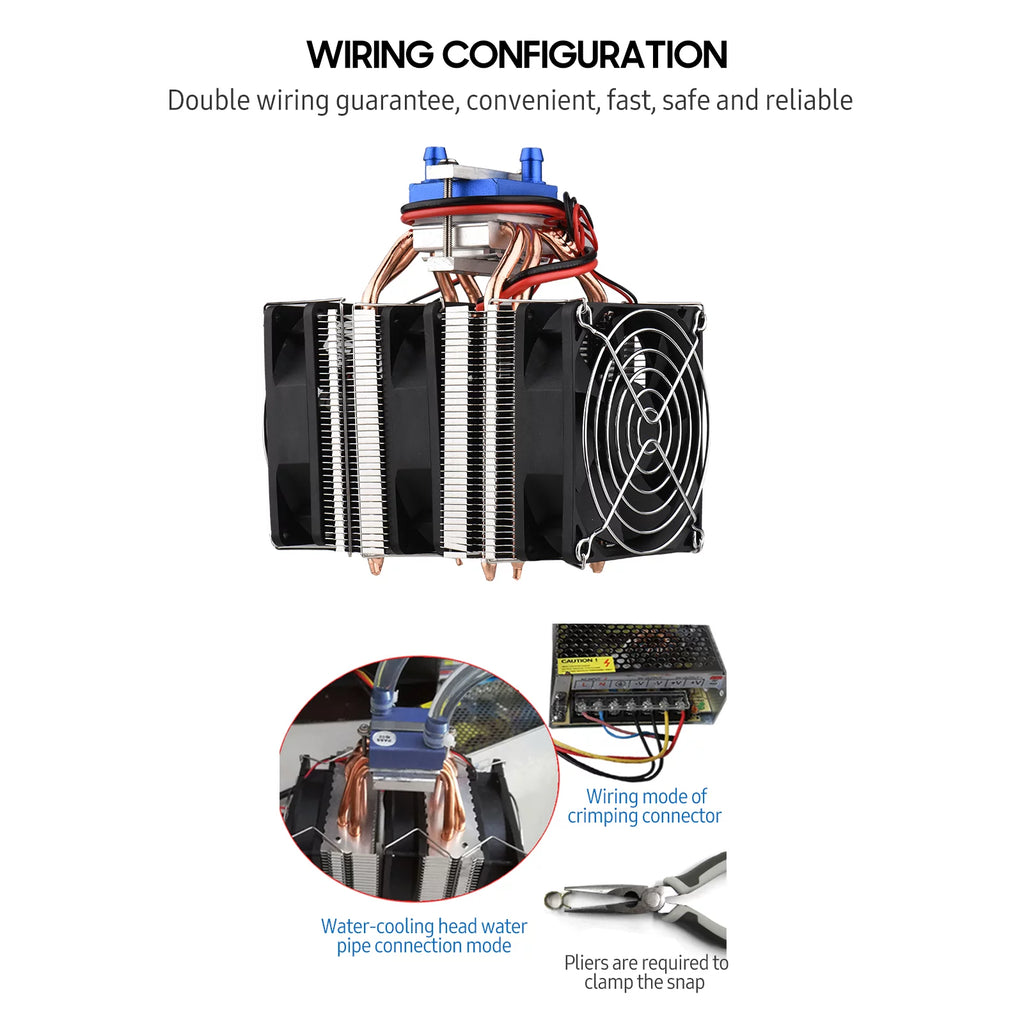120W Semiconductor Refrigeration Aquarium Chiller for 30 Liters B244827