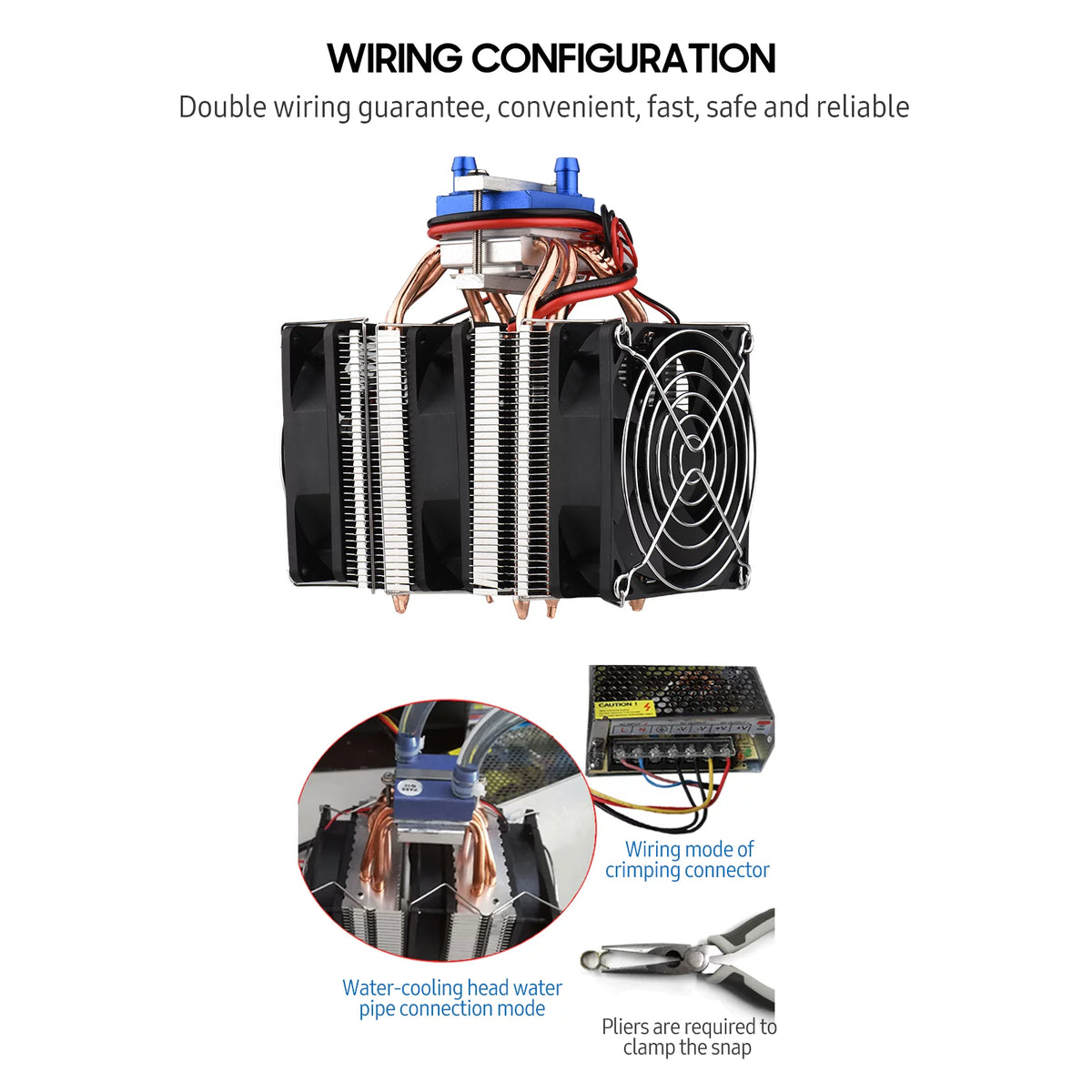 120W Semiconductor Refrigeration Aquarium Chiller for 30 Liters B244827
