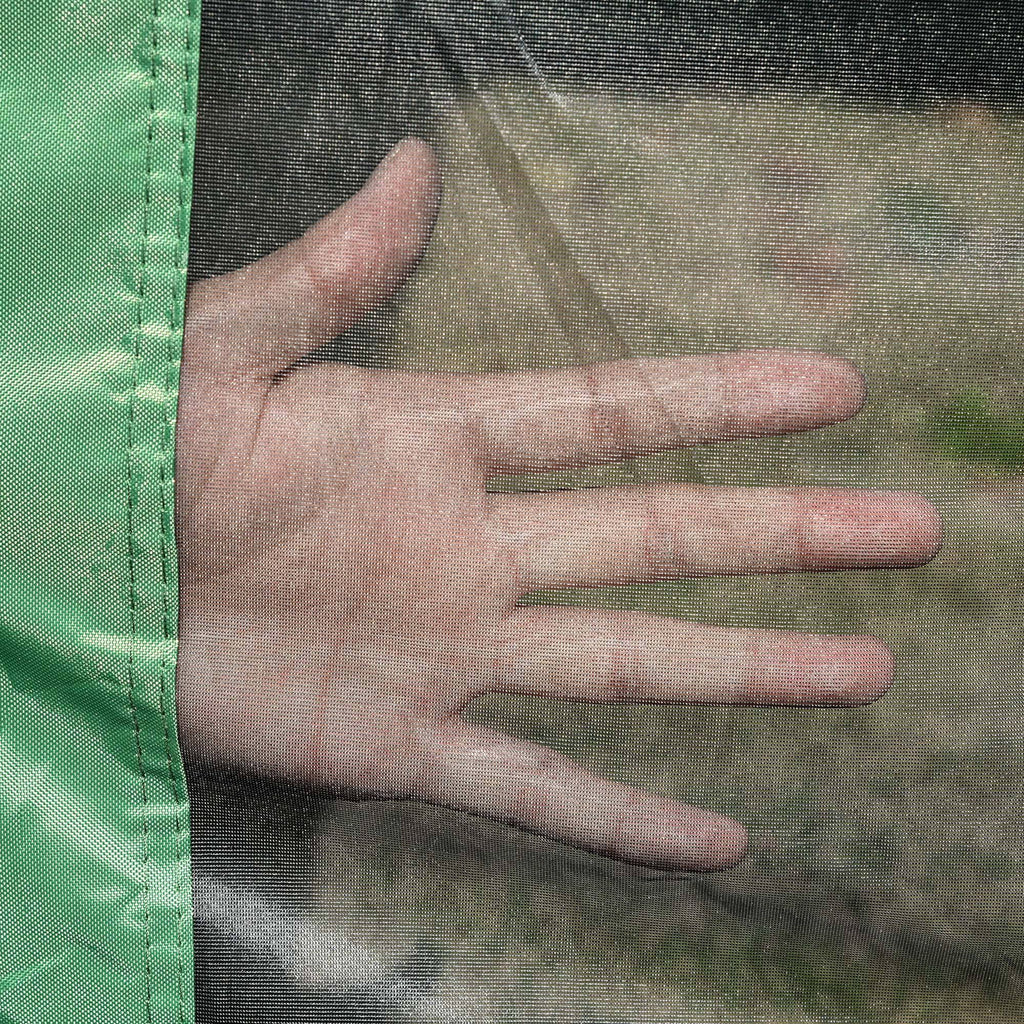 7x7 Pop Up Camping Canopy Tent with Mesh Screen Green M79526
