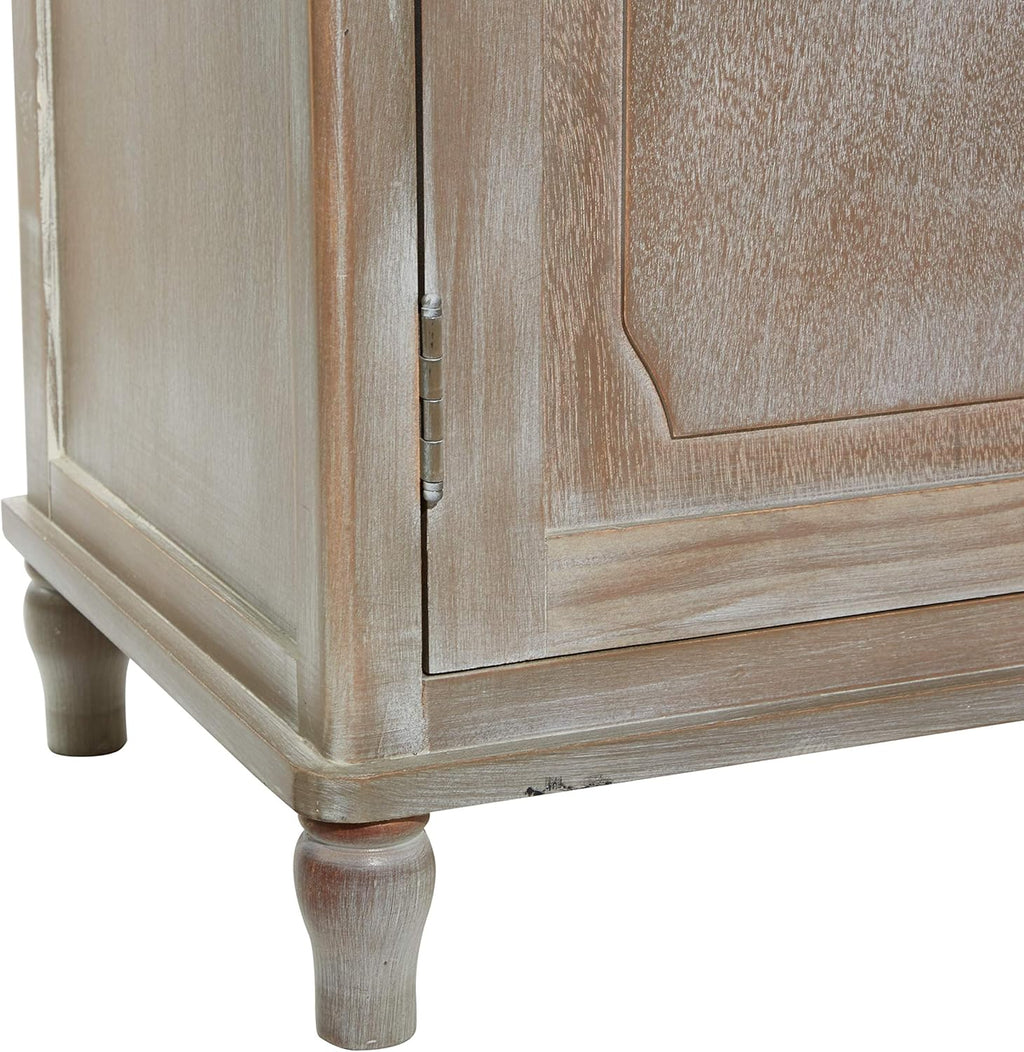 Wood Basket Cabinet U669405