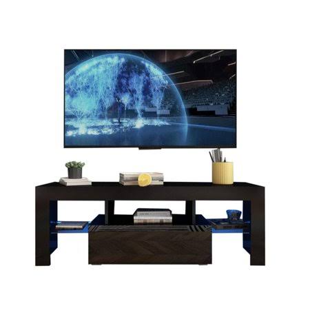 Modern LED TV Cabinet Media Console Table with Large Drawer O51519