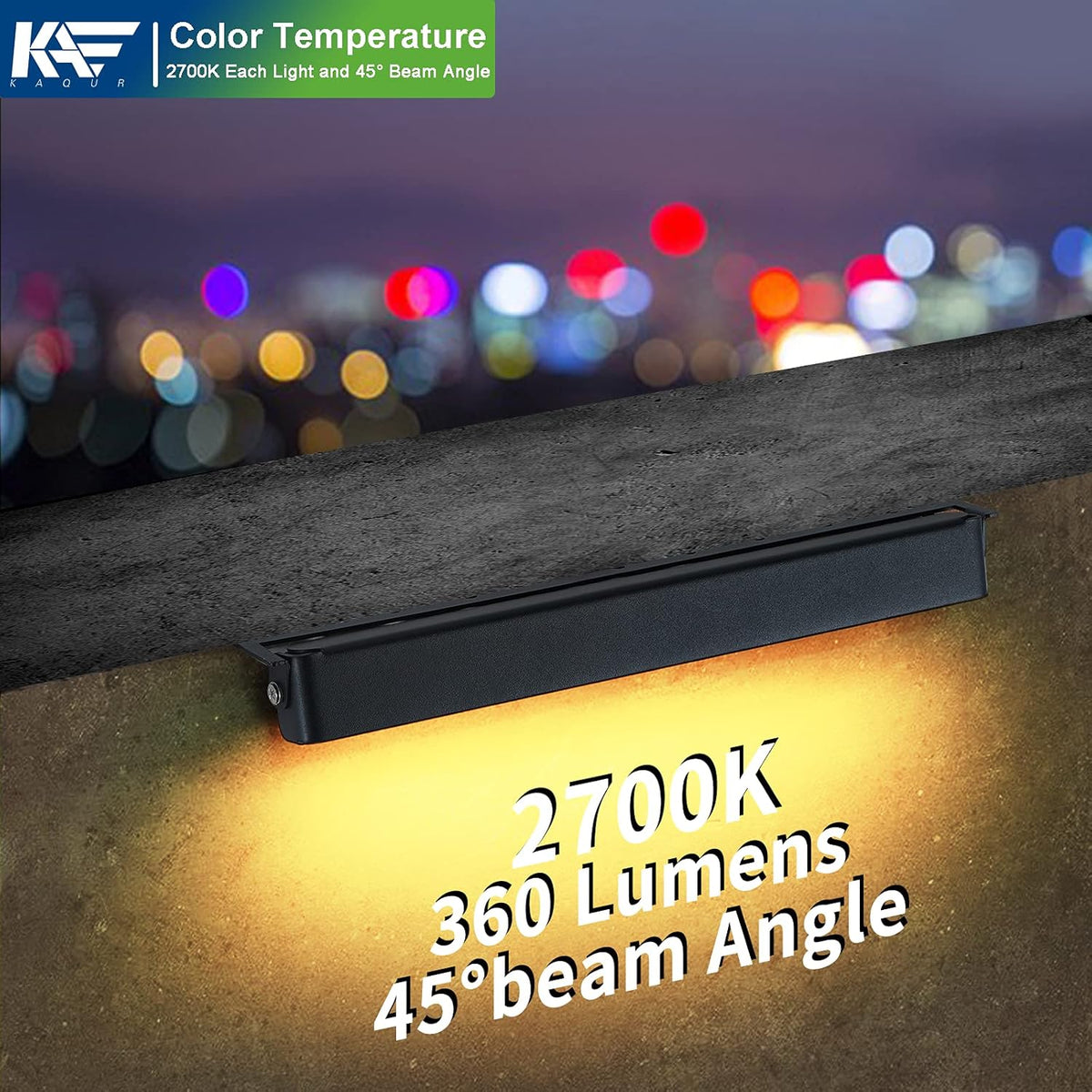 12V Low Voltage 3W LED Hardscape Paver Light 4-Pack Q88282