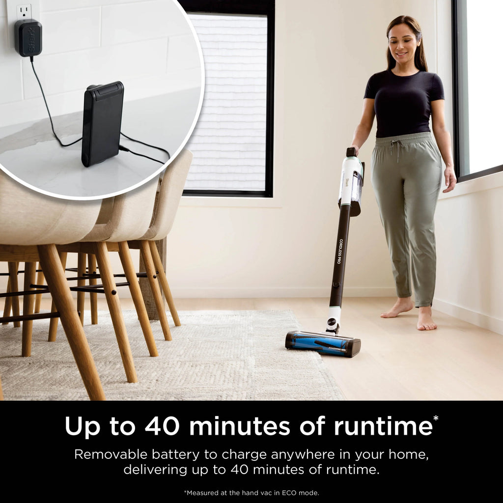 Cordless Stick Vacuum with HEPA Filtration J946459