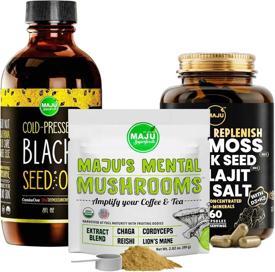 Black Seed Oil and Mineral Replenish Capsules S578959