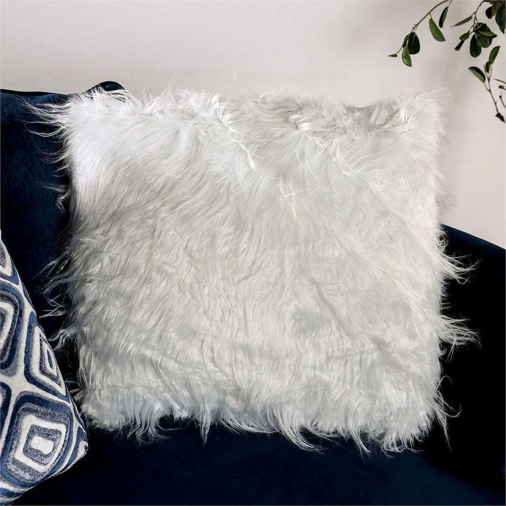 Navy Microfiber L-Shaped Sectional with Ottoman I72401