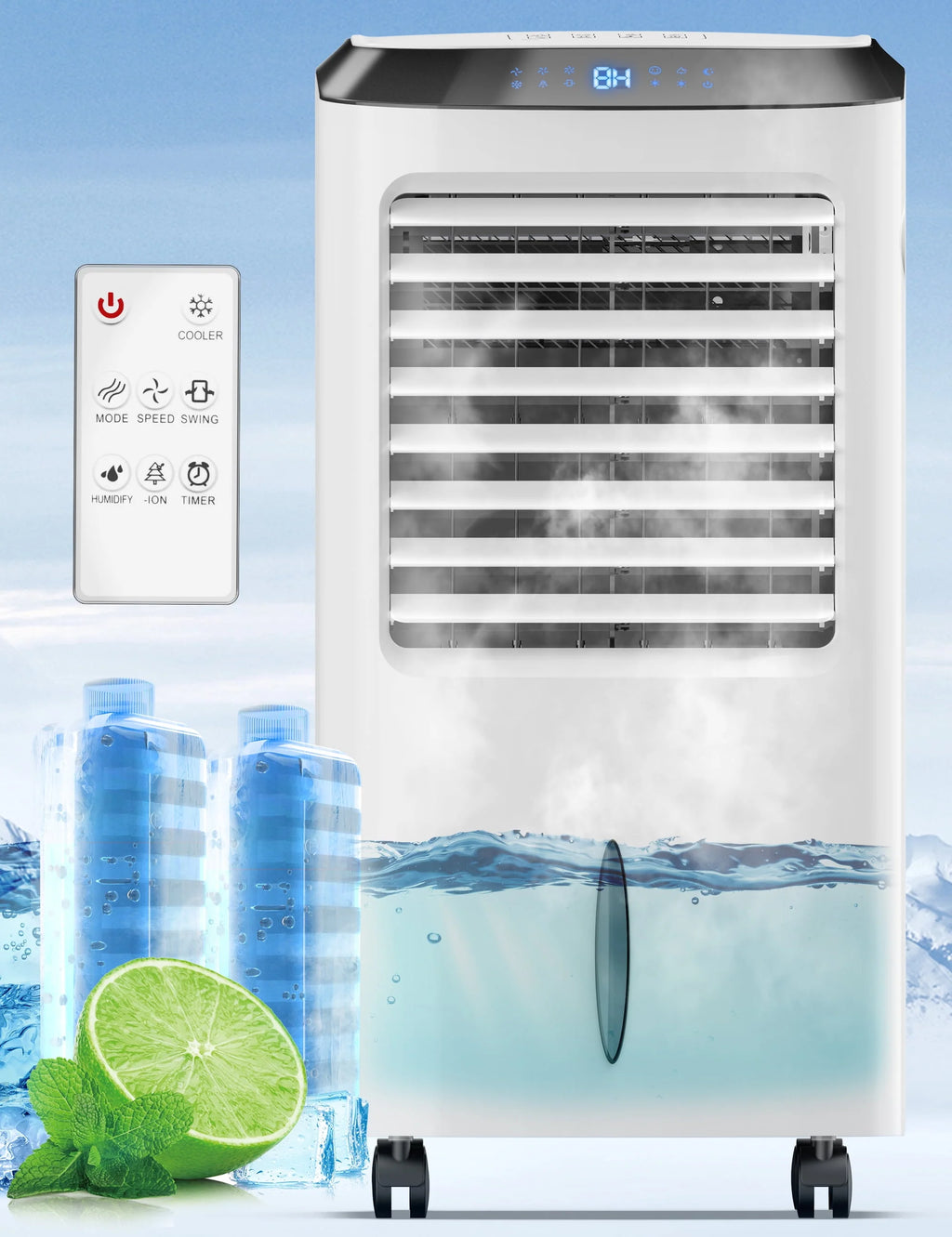 4-in-1 Evaporative Air Cooler with Remote Y2445