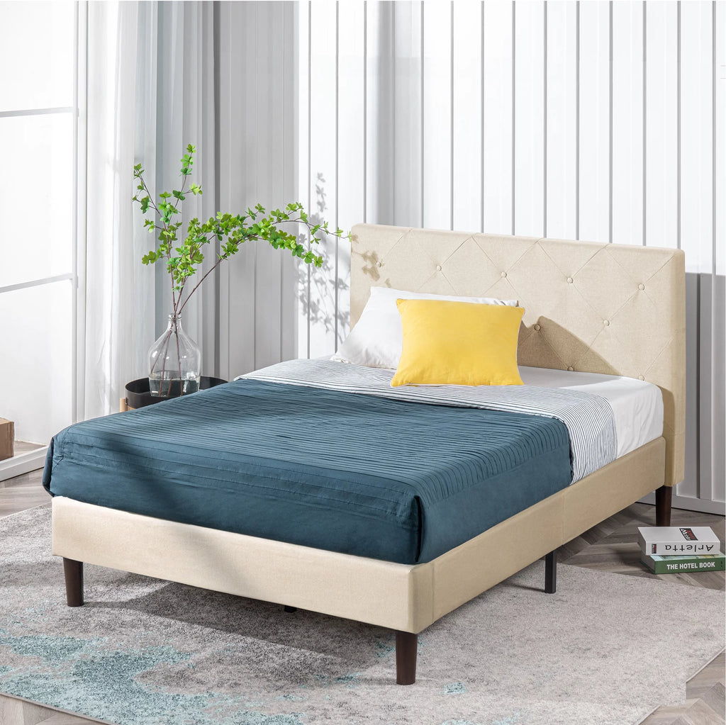 Upholstered Platform Bed Frame W1369