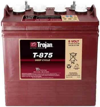 8V 170Ah Flooded Lead Acid Deep Cycle Battery x6 J456976