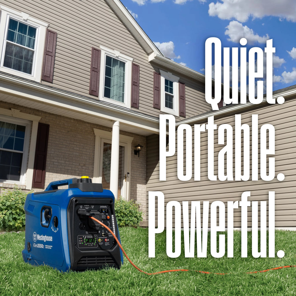 Gas Powered Portable Inverter Generator with CO Sensor U536