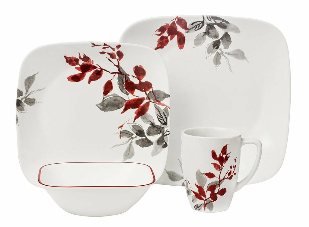16-pc Square Dinnerware Set Q587533